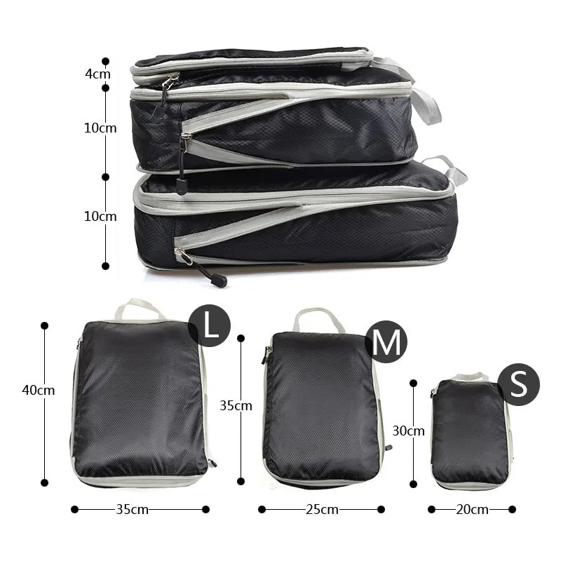 CompressCube - Compressible Storage Bag (3pcs)