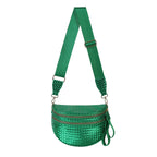 GoFree - Woven Leather Bum Bag