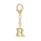 Bubble Initial Letter - Bag Charm
