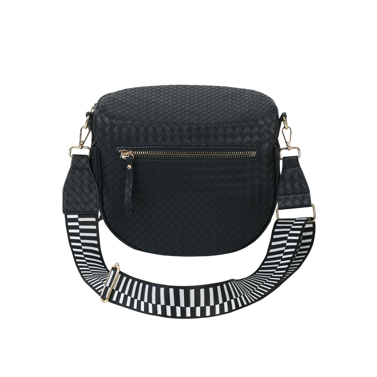GoFree - Woven Leather Bum Bag