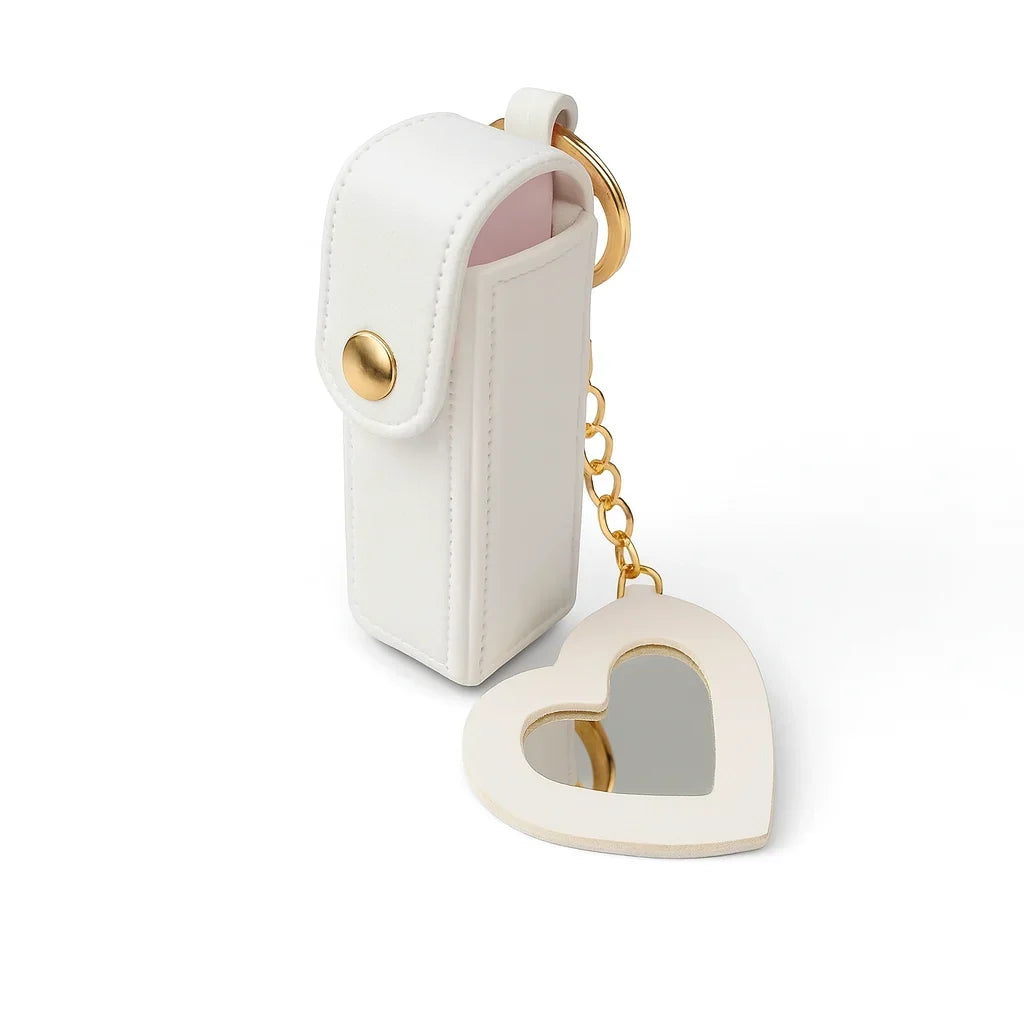 GlamCharm – Lip Gloss Holder & Mirror
