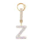 Sparkle Initial – Bag Charm (Silver)
