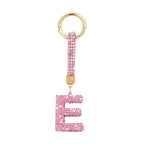 Sparkle Initial – Bag Charm (Pink)