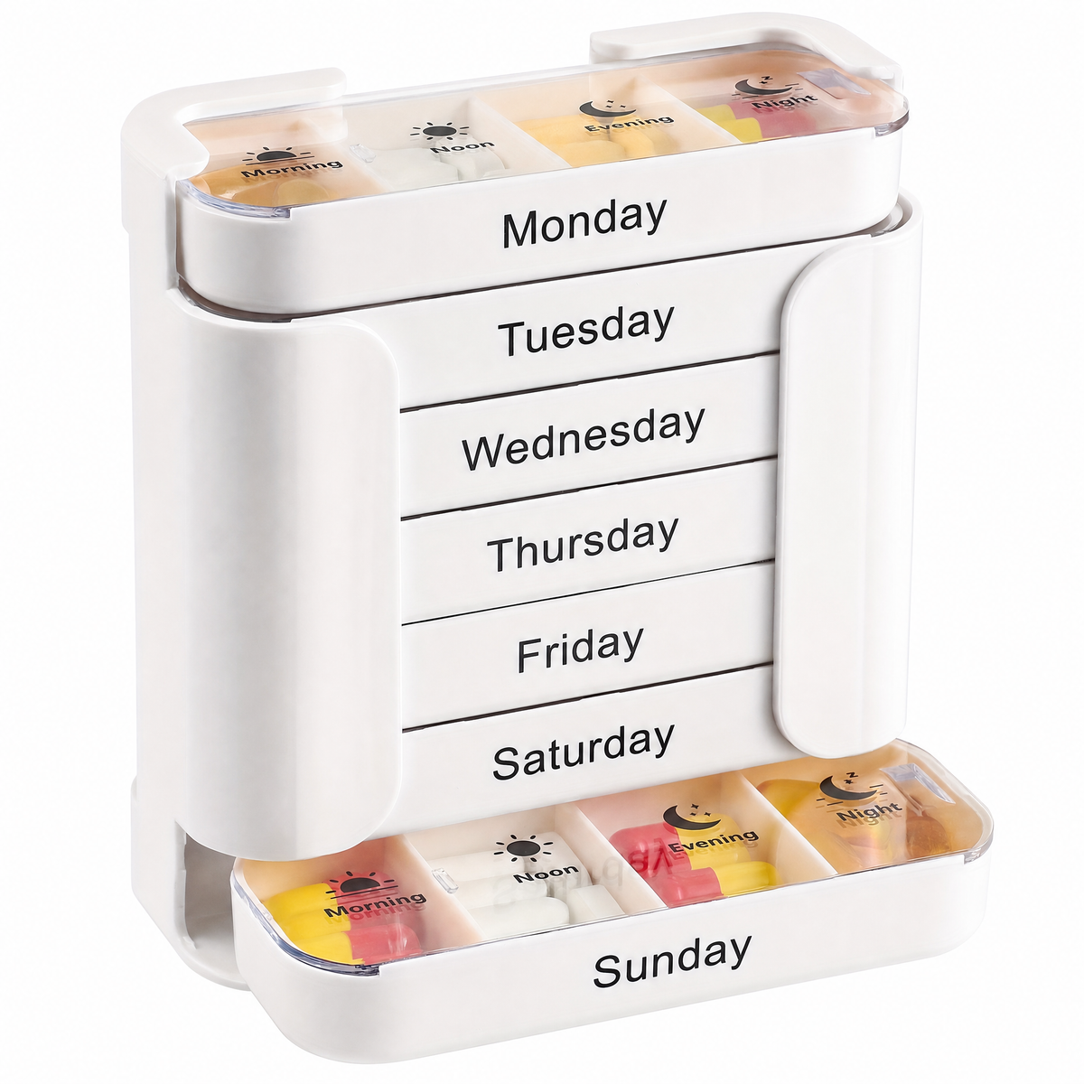 Stacky – The Slide-Out Pill Organizer